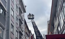 Şişli'deki çatı yangını paniğe neden oldu