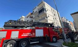 Söke'de evin aspiratöründen çıkan yangın korkuttu