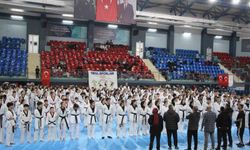 Taekwondo siyah kuşak terfi sınavları Düzce'de yapıldı