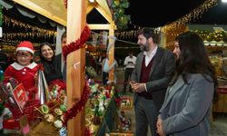 Tarsus'ta yılbaşı pazarları kapılarını açtı