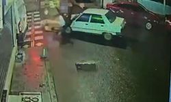 Tekirdağ'da feci kaza kamerada