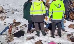 Tekman'da ESKİ ekiplerinin zorlu mesaisi