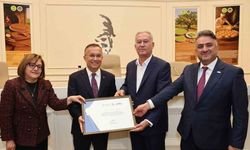 Türk Patent ve Marka Kurumu’ndan Hasan Altun’a teşekkür belgesi