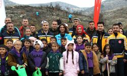 Uşak’ta Acil Sağlık Hizmetleri Haftası’nda fidanlar toprakla buluştu