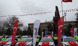Uşak’ta emniyet ve jandarma teşkilatına 47 yeni araç