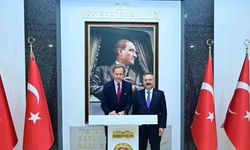 Vali Aksoy, Belçika’nın Ankara Büyükelçisini makamında ağırladı