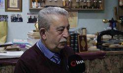 60 yıllık mücellit ustasına Kültür ve Turizm Bakanlığı'ndan 'Yaşayan İnsan Hazineleri Ödülü'