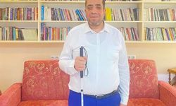 Altı Nokta Körler Derneği Aydın Şube Başkanı Özen: 'Beyaz baston özgürlüktür'