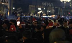 Ankara'da yeni yıl coşkuyla karşılandı