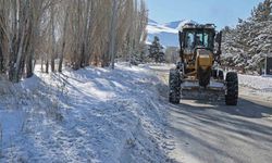 Atatürk Üniversitesi kampüsünde kar temizleme çalışmaları aralıksız sürüyor