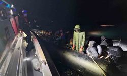 Balıkesir açıklarında 3'ü çocuk 29 göçmen yakalandı