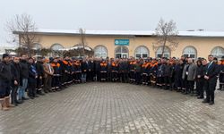 Başkan Geçit'ten sahada görev yapan personellere moral ziyareti