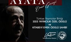 Başkan Yalçın'dan Esat Ayata için onur gecesi