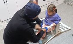 Batman'da sandalyeye sıkışan çocuğun imdadına itfaiye yetişti