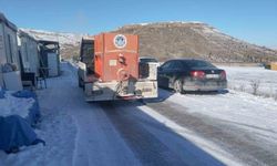 Battalgazi'de gece boyu kar mesaisi