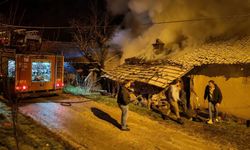 Bilecik'te baca yangını korkuttu