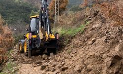 Bozdoğan'da yağış sonrası ekipler sahada