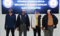 Bursa'da 13 düzensiz göçmen ve 4 organizatör yakalandı