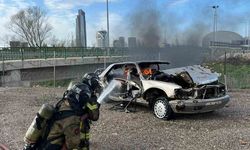 Büyükşehir İtfaiyesi'nden Koç Üniversitesi personeline eğitim