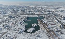 Çorum'da kar kartpostallık görüntüler oluşturdu