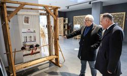 Denizli İl Kültür ve Turizm Müdürü Özel, Çameli Belediye Başkanı Arslan'ı ziyaret etti