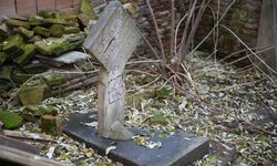 Edirne'de ilginç manzara: Osmanlı dönemi kabri apartman bahçesinde kaldı