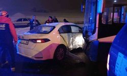 Elazığ'da trafik kazası: 1 yaralı