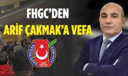 FHGC'den Arif Çakmak'a vefa
