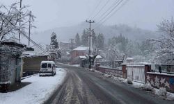Giresun'da 7 ilçede eğitime kar engeli