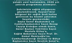 Hüseyin Okandan: '800 yataklı yeni hastanemiz hayırlı olsun'