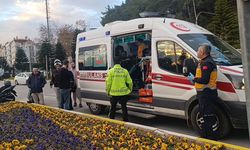 İki motosiklet çarpıştı: 1 yaralı