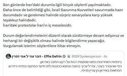 İsrail ordusundan İran açıklaması: 'Sürpriz senaryolara karşı yüksek teyakkuz halindeyiz'