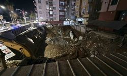 İstinat duvarı çöken binadaki vatandaşlar tahliye edildi