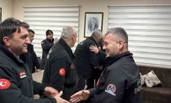 İtfaiyeciler ailelerinden uzakta yeni yıla girdi