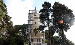 İzmit Saat Kulesi'nde restorasyon çalışmaları sona yaklaştı