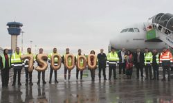 Kapadokya hava limanı rekor kırdı