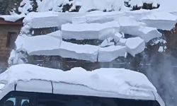 Kar temizliği sırasında facianın eşiğinden dönüldü