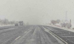 Kar yağışı Van-Bitlis yolunda etkili oluyor