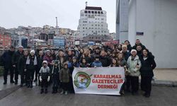 Karaelmas Gazeteciler Derneği'nden 10 Ocak'a özel Keltepe gezisi