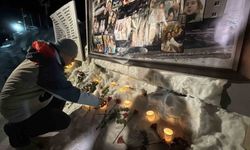 Kartalkaya yangın faciasının birinci yıldönümünde acılı aileler otel önünde bir araya geldi