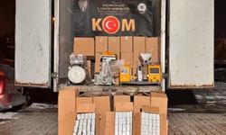 Kayseri'de kaçak sigara operasyonu: 1 gözaltı