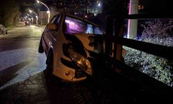 Kaza yapan sürücü aracı bırakıp kayıplara karıştı