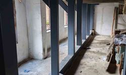 Kazı değil izinsiz güçlendirme yapılmış