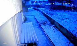 Kırşehir'de kar yağışı öncesinde gökyüzü aydınlandı