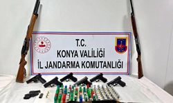 Konya'da silah operasyonu: 2 tutuklama