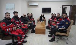 Kulp'ta çığ riskine karşı afet ekipleri hazır