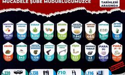 Manisa'da zehir tacirlerine göz açtırılmadı: 1 yılda 710 tutuklama