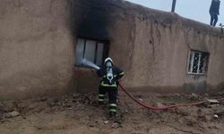 Mardin'de müstakil evde çıkan yangın söndürüldü