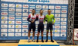 Milli bisikletçiler Portekiz'de kürsüyü paylaştı