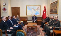 Milli Savunma Bakanı Güler, ABD Büyükelçisi ve Suriye Özel Temsilcisi Barrack'ı kabul etti